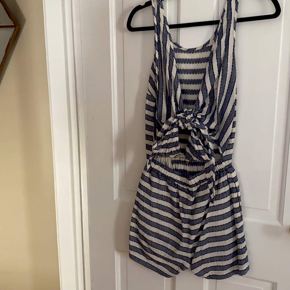Beautiful Tie Back (or front) Madewell Romper